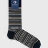 Chaussures & Accessoires Ollygan | Chaussettes Unies Coton Melange Louis