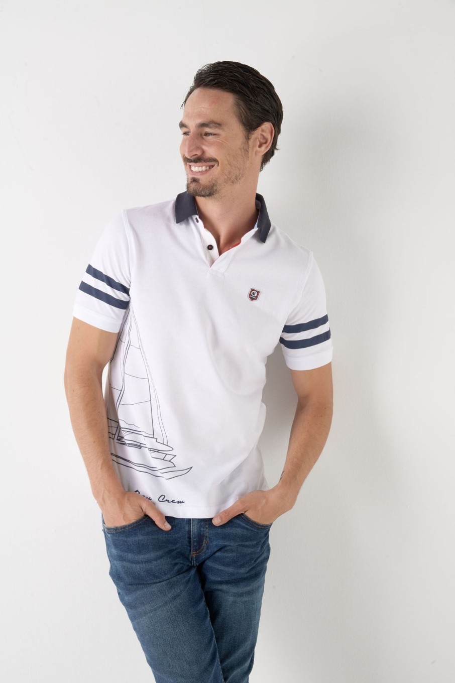 Pret-A-Porter Ollygan | Polo En Coton Sailor