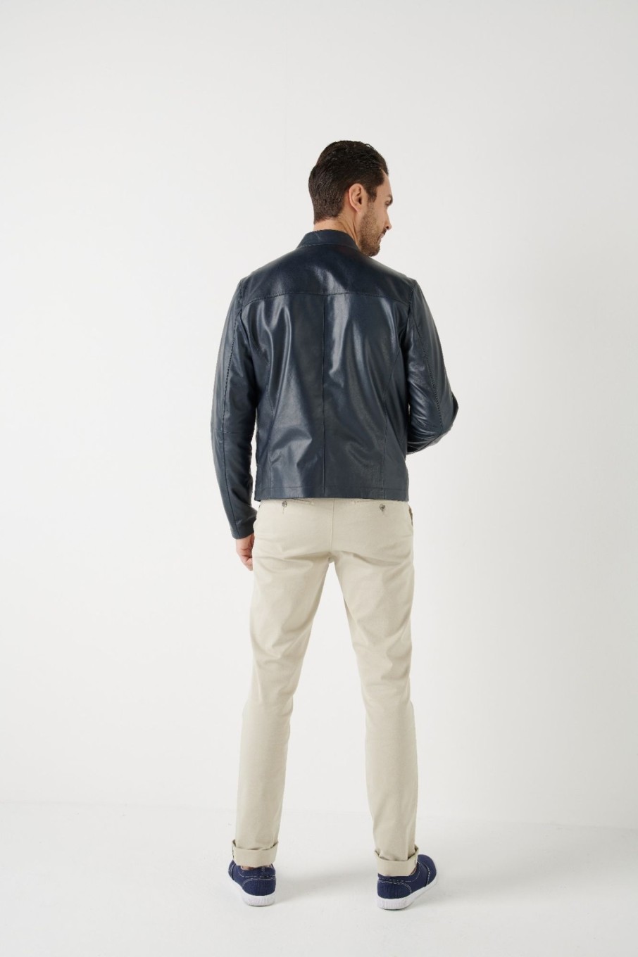 Pret-A-Porter Ollygan | Blouson En Cuir Reversible Mike